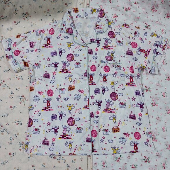 Roller Rabbit Party Pajama Set - Picture 2 of 8